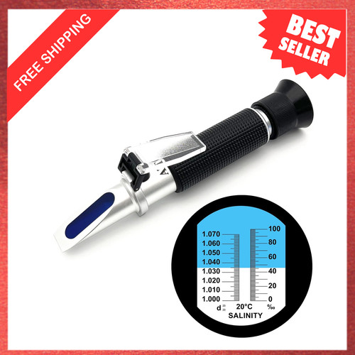 Salinity refractometer for - salinity,