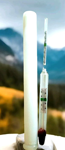 Aquarium glass hydrometer - glass,